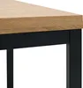Homestyle4u Esstisch 160x90 cm Eiche Metall Schwarz Produktbild-Vorschau 12