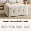 COMHOMA Ecksofa, 245 x 60 x 40 cm, Modulares Sofa mit Produktbild-Vorschau 9