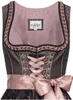 Sukienka midi w stylu Dirndl Selina, kolor czarny, marki Podgląd zdjęcia produktu 3