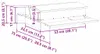 vidaXL Mangiatoia a pedale per polli argento 75 x 53 x 20,5 Anteprima dell’immagine prodotto 7