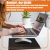 Mauspad; Größe: 30x25 cm Farbe: Schwarz Produktbild-Vorschau 5