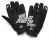 100% Brisker mládežnícke rukavice na bicykel (Black,S) Náhľad obrázku produktu 4