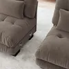 Modulares U-förmiges Ecksofa-Set, 4-Sitzer Cloud-Couch mit Produktbild-Vorschau 8