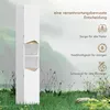 HOMCOM Badmöbel Set 5-tlg. mit Soft-Close Türen und Produktbild-Vorschau 7
