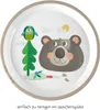 HABA Forest, Essteller, Rund, Melamin, Mehrfarbig, 18 cm Produktbild-Vorschau 4
