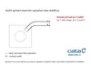 Ventilatore da bagno CATA UC-10 C01200000 Bianco Anteprima dell’immagine prodotto 13