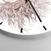 Wanduhr - Rund - Glasuhr - Löwe König Tierwelt Pelz - Produktbild-Vorschau 5