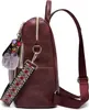 OKWISH Rucksack Laptoprucksack Schulrucksack Lederrucksack Produktbild-Vorschau 5