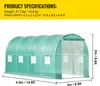 SucceBuy tunelový skleník, 4,6 x 2,1 x 2,1 m, prenosný Náhľad obrázku produktu 7