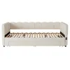 Letto imbottito Flieks 90x190 cm con letto estraibile, Anteprima dell’immagine prodotto 12