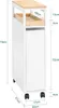 SoBuy meuble rangement WC tiroir avec étagère Blanc Moderne Voir les images du produit 4