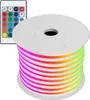 LED-Streifenrolle Neon Dimmbar 220V 50m RGB Halbrund 180° Produktbild-Vorschau 1