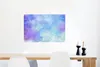 MuchoWow® Poster Aquarell - Lila - Hellblau 60x40 cm - Produktbild-Vorschau 5
