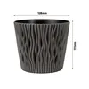 Květináč SANDY ROUND s vkladem 12,8 cm - barva: šedý kámen Voir les images du produit 19