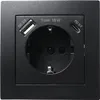 Schutzkontakt-Steckdose McPower ''Flair'' 1x USB-C 18W PD, Produktbild-Vorschau 1