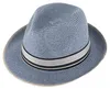 Fiebig knautschbarer Papierhut Fedora in blau Produktbild-Vorschau
