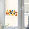GKA Fensterbild 3 Vögel auf Ast Fensterfolie Produktbild-Vorschau 4