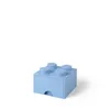 LEGO úložný box 4 s šuplíkem - světle modrá Produktbild-Vorschau 8