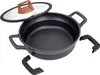 GRÄWE Servierpfanne 24 cm mit Glasdeckel, Serie Alu-Line Produktbild-Vorschau 2