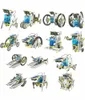VÉHICULE SOLAIRE 14in1 jouet solaire écologique pour Voir les images du produit 10