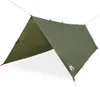 vidaXL Tarp Olivgrün 406x306 cm Wasserdicht Produktbild-Vorschau 1