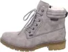 A side view of a gray winter boot with white fur lining. Anteprima dell’immagine prodotto