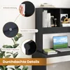 COSTWAY Schreibtischregal, Tischregal mit 4 Fächern, Produktbild-Vorschau 7
