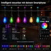 Evura Goods RGB Lichterkette Außen 20 Meter – Erweiterbar – Produktbild-Vorschau 6