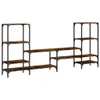 vidaXL TV skříňka kouřový dub 206,5x28,5x95 cm materiál na Náhled obrázku produktu 7