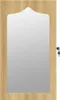 A jewelry cabinet with a mirror mounted on a wall. Produktbild-Vorschau