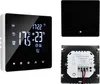 A collage of a digital thermostat, its back panel, and a close-up of its screen. Náhľad obrázku produktu