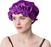 INF Schlafhaube aus 100 % Seide Violett L Produktbild-Vorschau 2