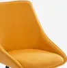 Stuhl drehbar für Esszimmer modernes Design aus Stoff Navya Produktbild-Vorschau 5