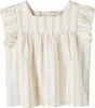 NAME IT Canvas T-Shirt Bluse NKFKHALEA Größe: 122-128 Produktbild-Vorschau 1