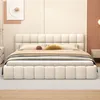 Bubble Bett 140x200 cm, gestoffeerd bed met lattenbodem, Productafbeelding-voorbeeld 2