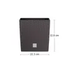 Květináč RATO LOW s vkladem 22,3 cm - barva: umbra Anteprima dell’immagine prodotto 7
