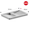 Hailo Deckel 209x240x25mm hellgrau für Inneneimer 10L Produktbild-Vorschau 3
