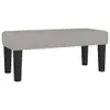vidaXL Sitzbank Hellgrau 70x30x30 cm Stoff -  Sitzbänke Produktbild-Vorschau 3