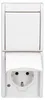 Busch-Jaeger 2601/6/20 EW-54, CEE 7/3, 2P+E, Weiß, IP44, Produktbild-Vorschau 4