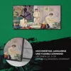 Wandbild Leinwand Bilder Wanduhr Geräuschlos Kunstdruck Produktbild-Vorschau 5