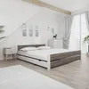A bedroom scene with a bed, nightstand, and dresser. Náhled obrázku produktu
