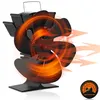 ISOISL Kaminofen Ventilator 6 Flügeln Kaminventilator, ohne Produktbild-Vorschau 13