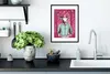 MuchoWow® MuchoWow® Gerahmtes Poster Jahrgang - Hirsch - Produktbild-Vorschau 4