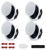 VEVOR 4 Einbaulautsprecher Bluetooth 165,1 mm, 2-Wege Produktbild-Vorschau 1