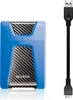 ADATA HD650, 1 TB, 2.5", 3.2 Gen 1 (3.1 Gen 1), Modrá Náhled obrázku produktu 4