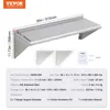 VEVOR 12" x 36" scaffale in acciaio inox, scaffale Anteprima dell’immagine prodotto 7