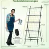 COSTWAY 187 cm záhradná mreža na popínavé rastliny, Náhľad obrázku produktu 3