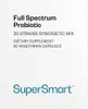 SuperSmart Full Spectrum Probiotic Dietary Supplement - 60 Voir les images du produit 1