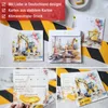 Bagger Einladungskarten Kindergeburtstag Junge | XXL Produktbild-Vorschau 4