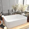 vidaXL umyvadlo Matt White 41x30x12 cm Keramika Náhled obrázku produktu 2